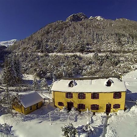 Gite Auberge Les Cascades La Mongie Exterior foto