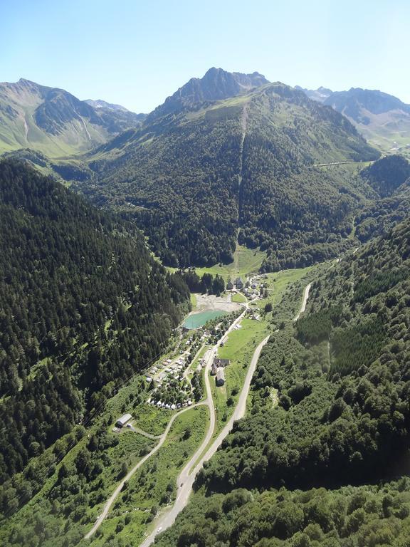 Gite Auberge Les Cascades La Mongie Exterior foto